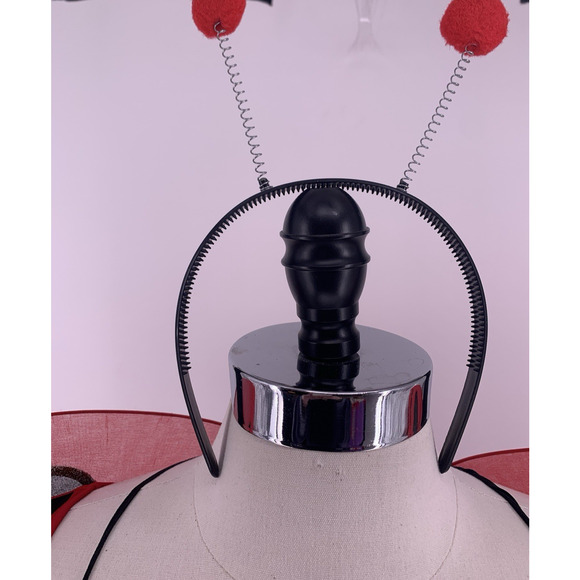 Leg Avenue 3-Piece Lovely Ladybug Adult Halloween Costume Plus Size 3X-4X - Picture 5 of 15